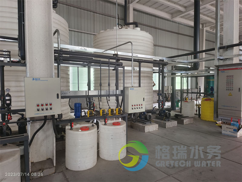 山東化工企業2*150t/h除鹽水項目